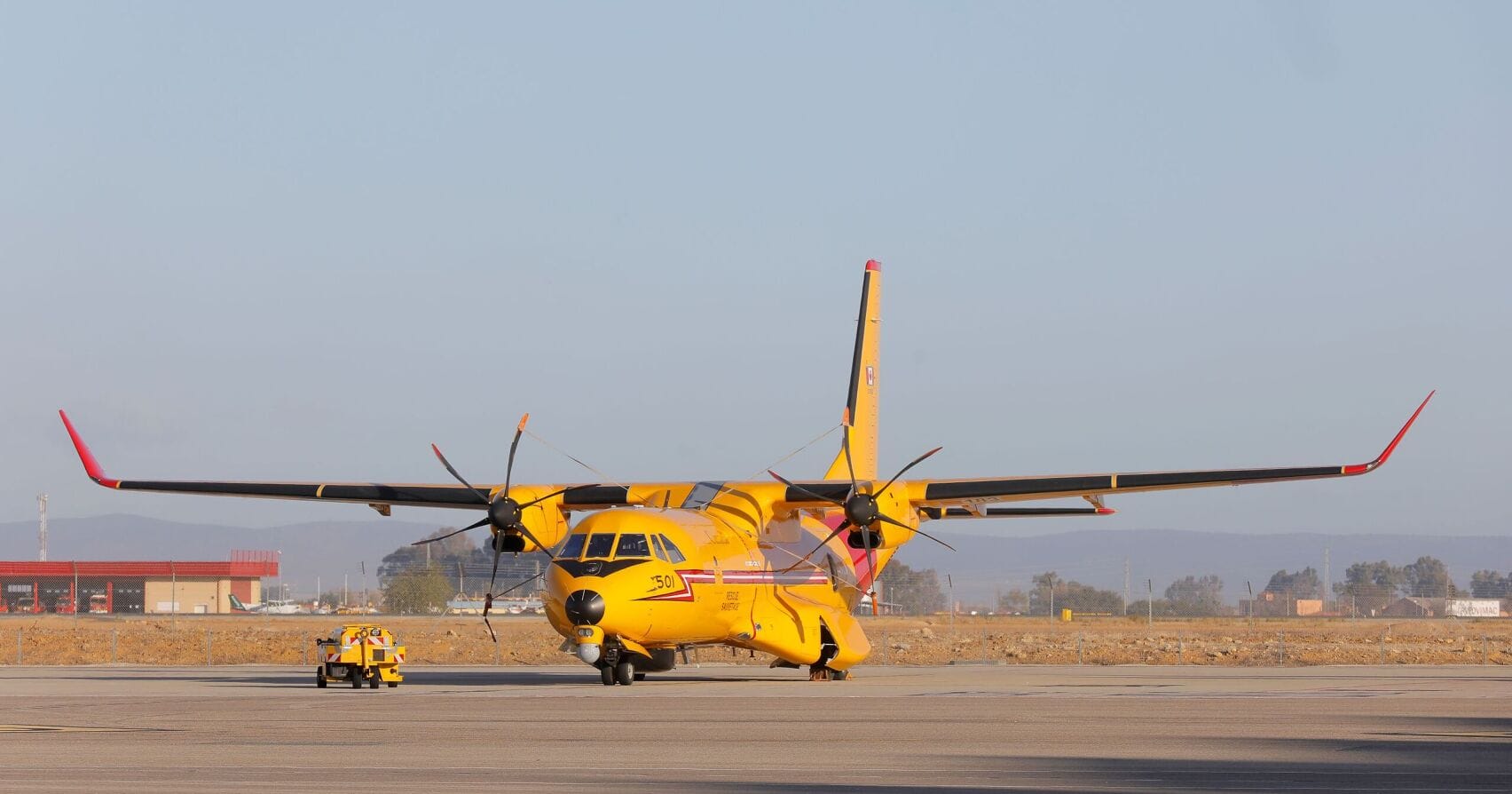photograph of C295 aircraft for Fixed Wing Search & Rescue